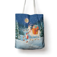 Sweden christmas Tote Bag Scandinavian Tomte and Yule Goat Christmas - Wonder Print Shop