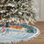 Sweden christmas Tree Skirt Scandinavian Tomte and Yule Goat Christmas - Wonder Print Shop