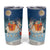 Sweden christmas Tumbler Cup Scandinavian Tomte and Yule Goat Christmas - Wonder Print Shop