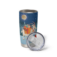 Sweden christmas Tumbler Cup Scandinavian Tomte and Yule Goat Christmas - Wonder Print Shop