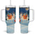 Sweden christmas Tumbler With Handle Scandinavian Tomte and Yule Goat Christmas - Wonder Print Shop