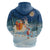 Sweden christmas Zip Hoodie Scandinavian Tomte and Yule Goat Christmas - Wonder Print Shop