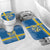 Sweden Christmas Personalized Bathroom Set Dala Horse God Jul - Wonder Print Shop