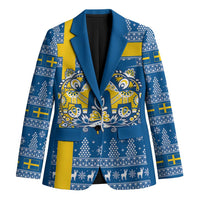 Sweden Christmas Personalized Blazer Dala Horse God Jul - Wonder Print Shop
