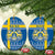 Sweden Christmas Personalized Ceramic Ornament Dala Horse God Jul - Wonder Print Shop