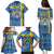 Sweden Christmas Personalized Family Matching Puletasi and Hawaiian Shirt Dala Horse God Jul - Wonder Print Shop