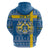 Sweden Christmas Personalized Hoodie Dala Horse God Jul - Wonder Print Shop