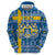 Sweden Christmas Personalized Hoodie Dala Horse God Jul - Wonder Print Shop