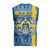 Sweden Christmas Personalized Christmas Knitted V-Neck Vest Dala Horse God Jul - Wonder Print Shop