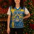 Sweden Christmas Personalized Christmas Knitted V-Neck Vest Dala Horse God Jul - Wonder Print Shop