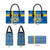 Sweden Christmas Personalized Leather Bag Dala Horse God Jul - Wonder Print Shop