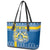 Sweden Christmas Personalized Leather Tote Bag Dala Horse God Jul - Wonder Print Shop