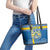 Sweden Christmas Personalized Leather Tote Bag Dala Horse God Jul - Wonder Print Shop