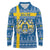 Sweden Christmas Personalized Long Sleeve Polo Shirt Dala Horse God Jul - Wonder Print Shop