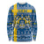 Sweden Christmas Personalized Long Sleeve Shirt Dala Horse God Jul - Wonder Print Shop