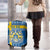 Sweden Christmas Personalized Luggage Cover Dala Horse God Jul - Wonder Print Shop
