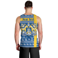 Sweden Christmas Personalized Men Tank Top Dala Horse God Jul - Wonder Print Shop