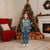 Sweden Christmas Personalized Christmas Pajama Set Dala Horse God Jul - Wonder Print Shop