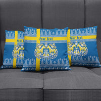Sweden Christmas Personalized Pillow Cover Dala Horse God Jul - Wonder Print Shop