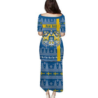 Sweden Christmas Personalized Puletasi Dala Horse God Jul - Wonder Print Shop