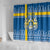 Sweden Christmas Personalized Shower Curtain Dala Horse God Jul - Wonder Print Shop