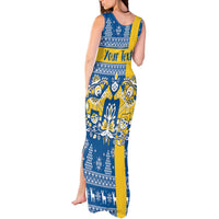 Sweden Christmas Personalized Tank Maxi Dress Dala Horse God Jul - Wonder Print Shop