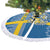 Sweden Christmas Personalized Tree Skirt Dala Horse God Jul - Wonder Print Shop