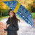 Sweden Christmas Personalized Umbrella Dala Horse God Jul - Wonder Print Shop