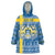 Sweden Christmas Personalized Wearable Blanket Hoodie Dala Horse God Jul - Wonder Print Shop