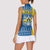 Sweden Christmas Personalized Women Sleeveless Polo Shirt Dala Horse God Jul - Wonder Print Shop
