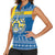 Sweden Christmas Personalized Women Sleeveless Polo Shirt Dala Horse God Jul - Wonder Print Shop