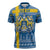 Sweden Christmas Personalized Zipper Polo Shirt Dala Horse God Jul - Wonder Print Shop