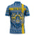 Sweden Christmas Personalized Zipper Polo Shirt Dala Horse God Jul - Wonder Print Shop