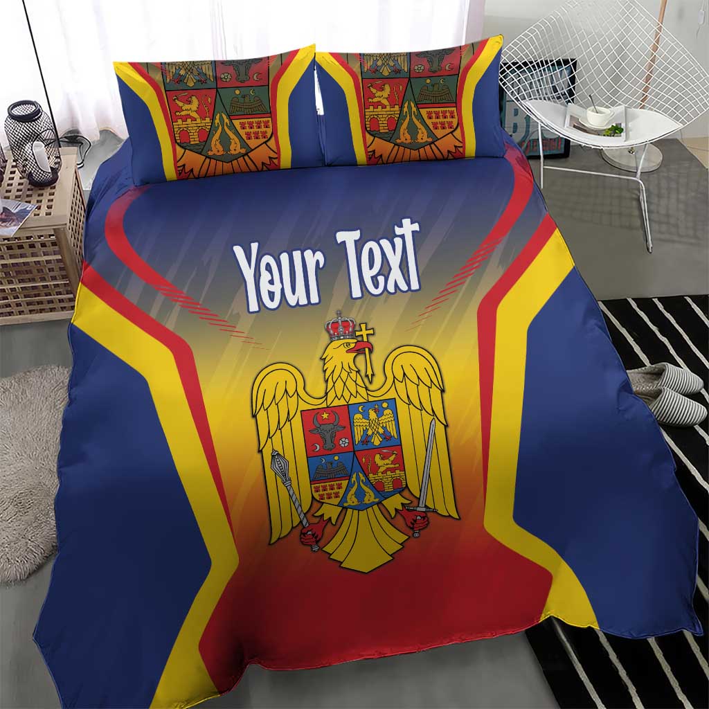 Personalized Romania Unification Day Bedding Set Ziua Marii Uniri Since 1918 Dynamic Style - Wonder Print Shop