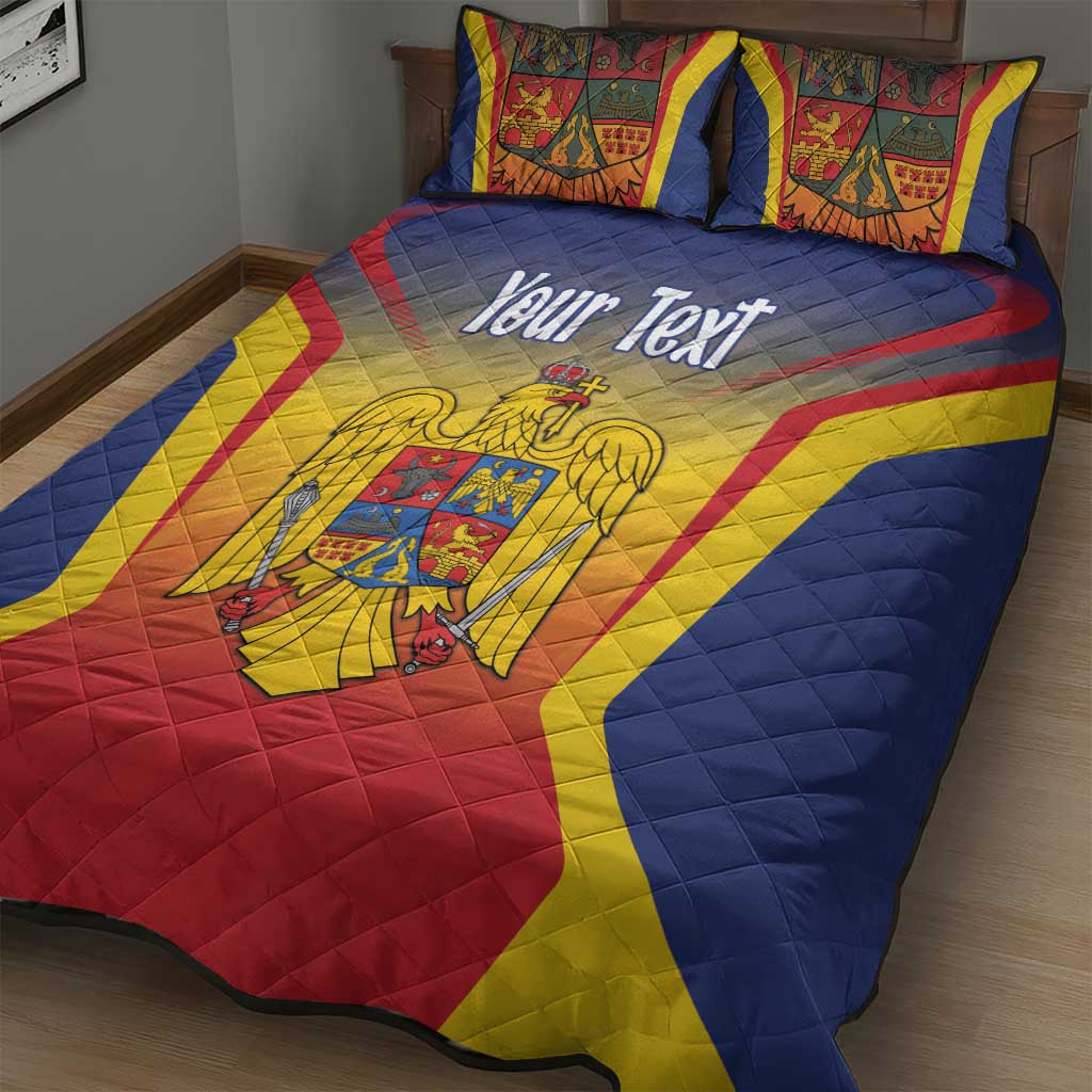 Personalized Romania Unification Day Quilt Bed Set Ziua Marii Uniri Since 1918 Dynamic Style - Wonder Print Shop