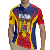 Personalized Romania Unification Day Rugby Jersey Ziua Marii Uniri Since 1918 Dynamic Style - Wonder Print Shop