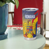 Personalized Romania Unification Day Tumbler Cup Ziua Marii Uniri Since 1918 Dynamic Style - Wonder Print Shop