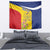 Personalized Romania Great White Pelican Tapestry With Rosa Canina - Wonder Print Shop