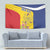 Personalized Romania Great White Pelican Tapestry With Rosa Canina - Wonder Print Shop