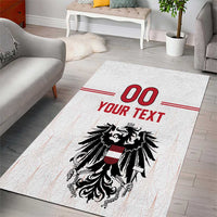 Custom Austria Football Area Rug Das Team Go Champions