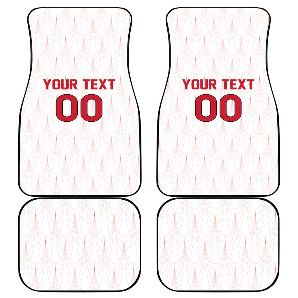 Custom Austria Football Car Mats Das Team Go Champions