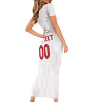 Custom Austria Football Family Matching Short Sleeve Bodycon Dress and Hawaiian Shirt Das Team Go Champions