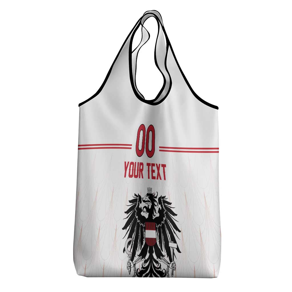 Custom Austria Football Grocery Bag Das Team Go Champions