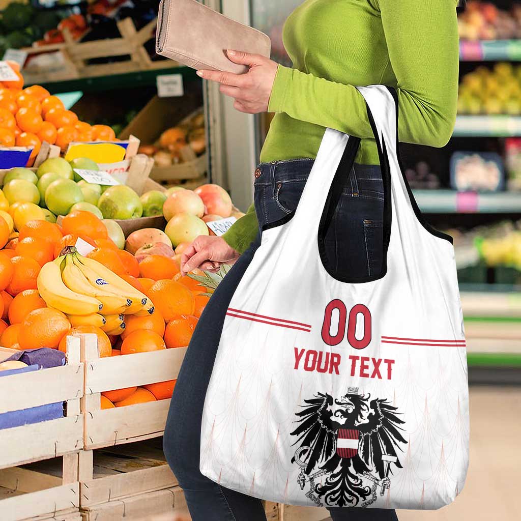 Custom Austria Football Grocery Bag Das Team Go Champions