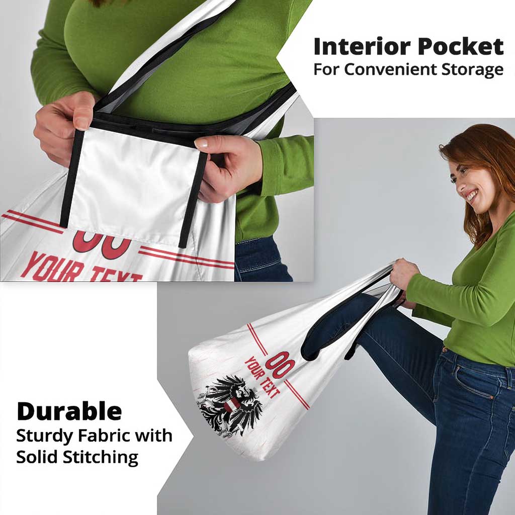 Custom Austria Football Grocery Bag Das Team Go Champions