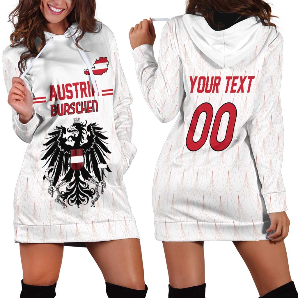 Custom Austria Football Hoodie Dress Das Team Go Champions