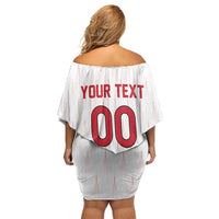 Custom Austria Football Off Shoulder Short Dress Das Team Go Champions