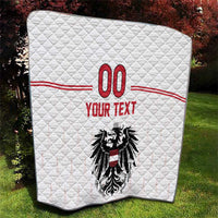 Custom Austria Football Quilt Das Team Go Champions