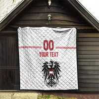 Custom Austria Football Quilt Das Team Go Champions