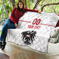 Custom Austria Football Quilt Das Team Go Champions